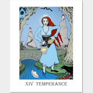 Tarot Temperance Posters and Art